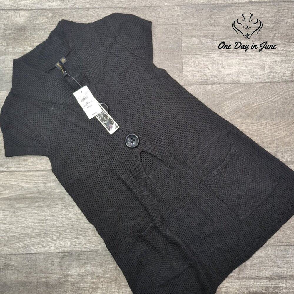 Susan Lawrence Cap Sleeve Sweater Size S